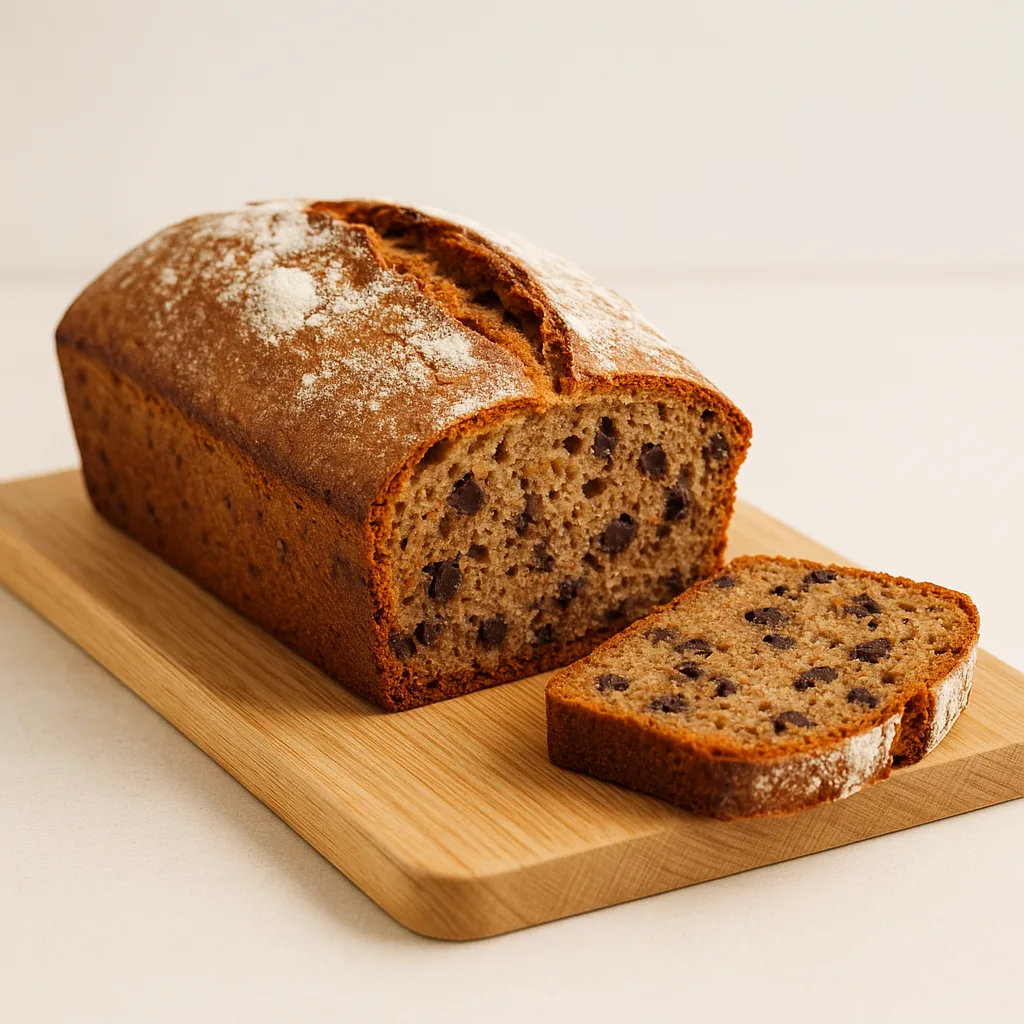 Cake de petit-épeautre aux pépites de chocolat